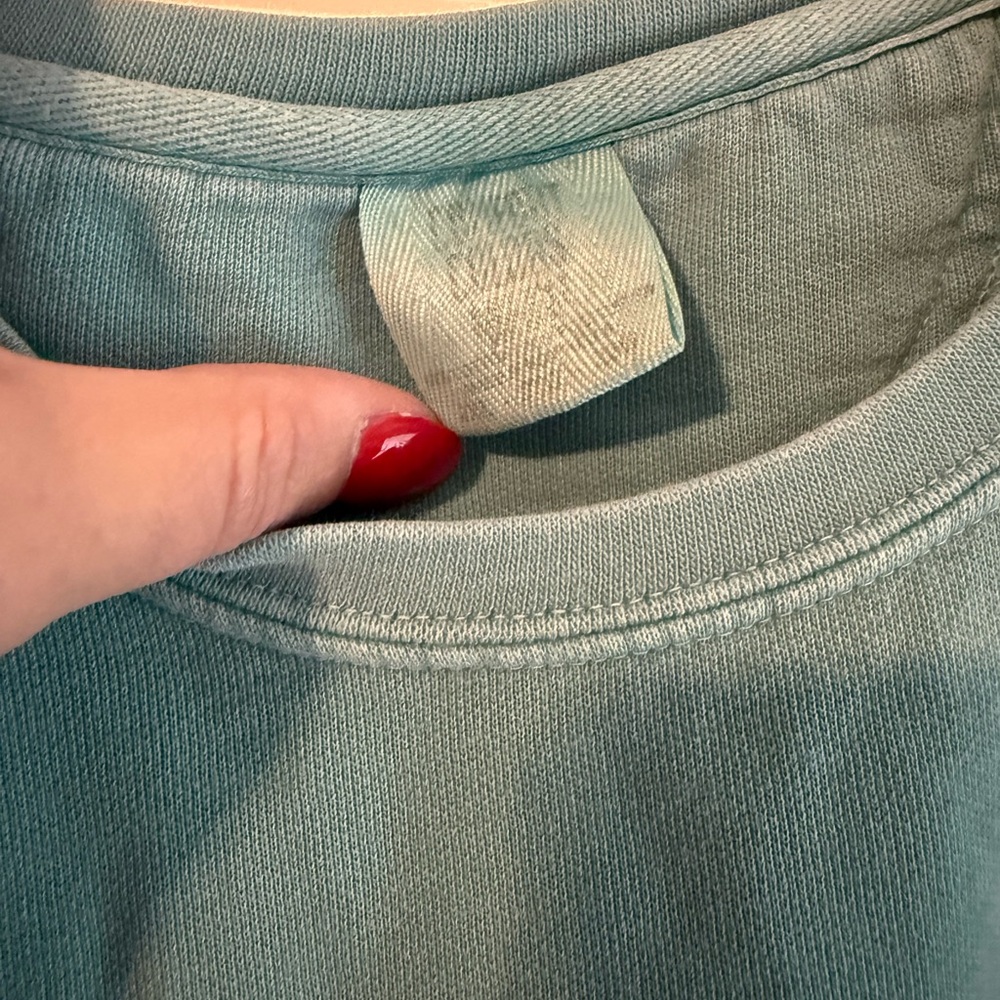 30A Alys Beach Teal Crewneck - Picture 2 of 3